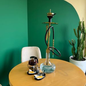 قلیان با سرویس چای نبات